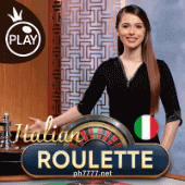 Roulette 7 Italian Game Card